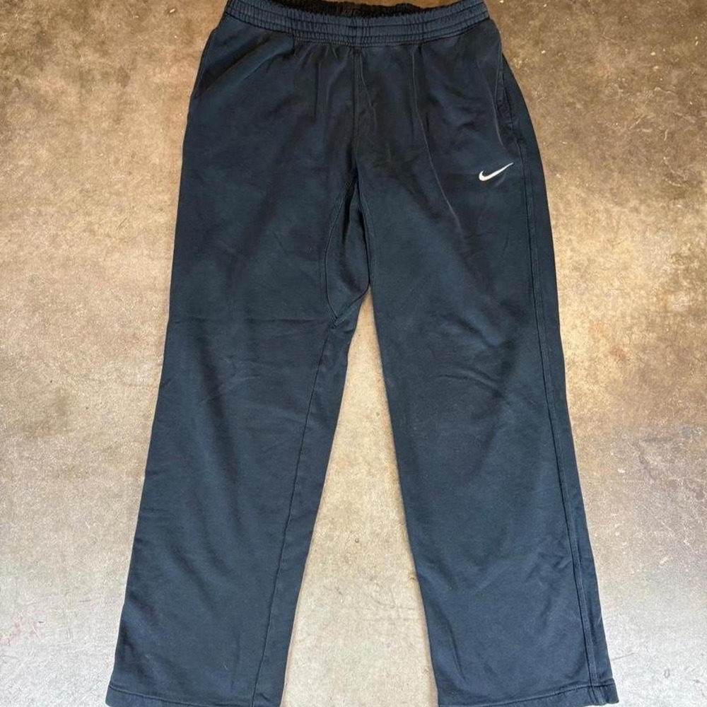 Vintage y2k Nike black sweatpants Men's Size large